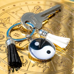 JIN JANG keychain, hand made, made in slovenia