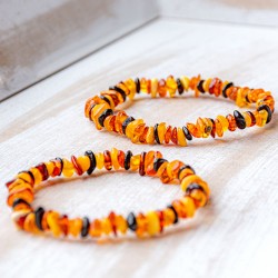 amber, amber bracelet, AMBER bracelet chips, baltic amber, bracelet from baltic amber, amber jewellery
