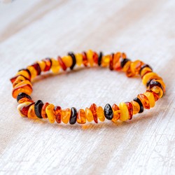 amber, amber bracelet, AMBER bracelet chips, baltic amber, bracelet from baltic amber, amber jewellery