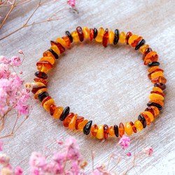 amber, amber bracelet, AMBER bracelet chips, baltic amber, bracelet from baltic amber, amber jewellery