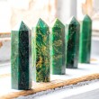 EMERALD obelisk, emerald, natural emerald, emerald point, emerald crystal, crystal point