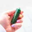 EMERALD obelisk, emerald, natural emerald, emerald point, emerald crystal, crystal point
