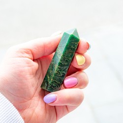 EMERALD obelisk, emerald, natural emerald, emerald point, emerald crystal, crystal point