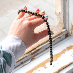 golden obsidian, golden obsidian pearls 8mm, obsidian pearls, obsidian pearls for diy