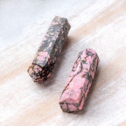 rhodonite obelisk, rhodonite crystal, rhodonite stone, crystal obelisk, rhodonite