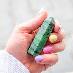Ruby zoisite, ruby zoisite obelisk, ruby zoisite, ruby zoisite point