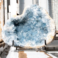 CELESTINE cluster A 6kg, celestine crystal, celestine