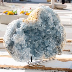 CELESTINE cluster A 6kg, celestine crystal, celestine