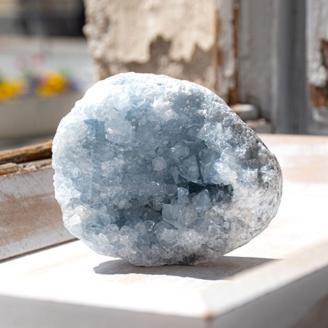 CELESTINE cluster A 600 - 700 g celestite celestine crystal