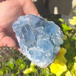 CELESTINE cluster A 767g, celestine crystal, celestine, celestine cluster