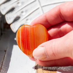 Carnelian, carnelian crystal, carnelian heart, energy crystal, happiness crystal, joy crystal