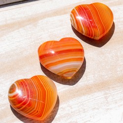 Carnelian, carnelian crystal, carnelian heart, energy crystal, happiness crystal, joy crystal