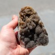 AMETHYST black geode 470 g
