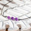 amethyst crystal, crystal shop, anklet
