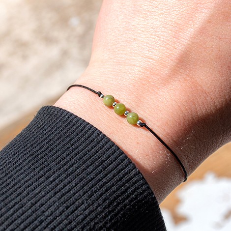 JADE friendship bracelet, handmade bracelet, crystal bracelet