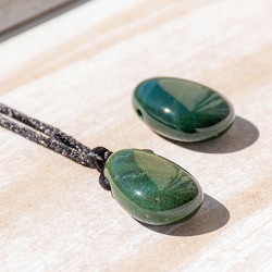 Heliotrop, heliotrop necklace, heliotrop crystal, HELIOTROP necklace teardrop