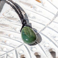 Heliotrop, heliotrop necklace, heliotrop crystal, HELIOTROP necklace teardrop