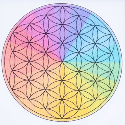 roža življenja, čakre, podstavek za vodo, podstavek za kristale