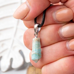 CARIBBEAN BLUE CALCITE necklace, calcite, CARIBBEAN BLUE CALCITE, calcite necklace
