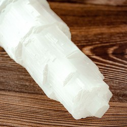 SELENITE PAGODA lamp 40cm, selenite, selenite lamp, selenite tower