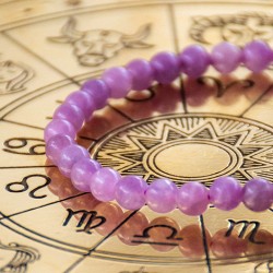 lepidolite, lepidolite crystal, calming crystal, lepidolite bracelet, crystal bracelet