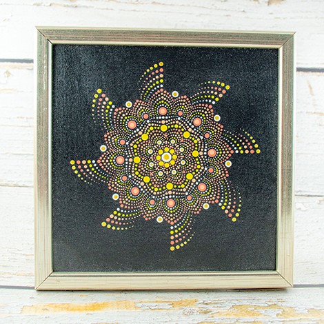 mandala, mandala painting, handmade, handmade mandala painting