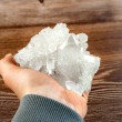 clear quartz, rastišče, kamena strela kristal, kremen, večji kristali