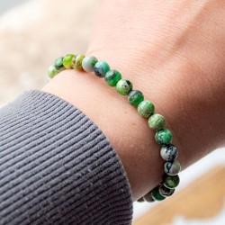 variscit, variscit bracelet, variscite crystal, variscit jewelry, VARISCIT bracelet 6mm