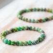 variscit, variscit bracelet, variscite crystal, variscit jewelry, VARISCIT bracelet 6mm