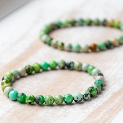 variscit, variscit bracelet, variscite crystal, variscit jewelry, VARISCIT bracelet 6mm