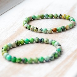 variscit, variscit bracelet, variscite crystal, variscit jewelry, VARISCIT bracelet 6mm