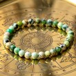 variscit, variscit bracelet, variscite crystal, variscit jewelry, VARISCIT bracelet 6mm