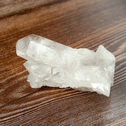 CLEAR QUARTZ CRYSTAL natural cluster 307g