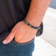 kambaba jaspis moška zapestnica 8 mm, kambaba jaspis zapestnica, kristal za moč, kristal za spanje, nakit s kristali