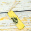 BOOKMARK mandala wood handmade Made in Slowenia