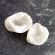 ROCK QUARTZ geode, rock qurtz crystal, clear crystal