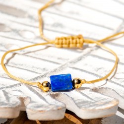 LAPIS LAZULI Shambala zapestnica na vrvici  , lapis lazuli nakit, energijski nakit, eleganten nakit s kristali