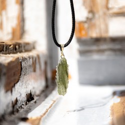 Moldavite necklace, real moldavite, moldavite jewlery, tektites, natural glass