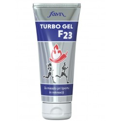 TURBO GEL F23,
gel za ogrevanje in masažo, masaža po športnih aktivnostih, gel s čilijem, čili