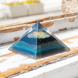 MOSS AGATE Orgonite Pyramid metatron, MOSS AGATE Orgonite ,MOSS AGATE