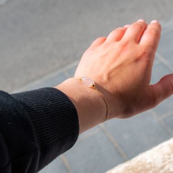 ROŽEVEC Shambala zapestnica na vrvici, roževec nakit, roževec zapestnica, energijski nakit, roževec