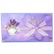 UNIQUE HANDMADE BIRTHDAY CARD lilac, birthday card