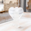 ALABASTER CALCITE guardian  angel 7cm, angel guardian gift