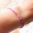 RUBY bracelet falset 3mm, ruby bracelet, ruby jewelery. ruby, ruby crystal, crystal bracelet, crystal jewlery
