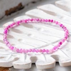 RUBY bracelet falset 3mm, ruby bracelet, ruby jewelery. ruby, ruby crystal, crystal bracelet, crystal jewlery