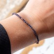 SAPPHIRE bracelet falset 4 mm, sapphire bracelet, sapphire, sapphire jewelery