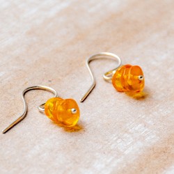 AMBER dangling earrings, amber, real amber earrings, real amber baltic amber