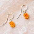 AMBER dangling earrings, amber, real amber earrings, real amber baltic amber