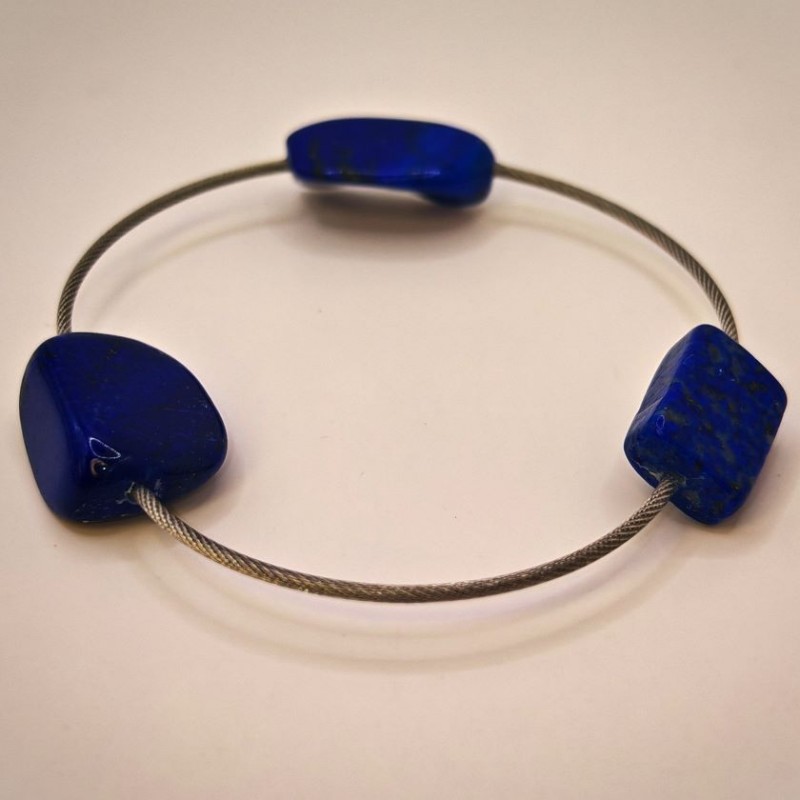 Unique handmade bracelet COBALT DEEP VISION, unique bracelet, handmade bracelet