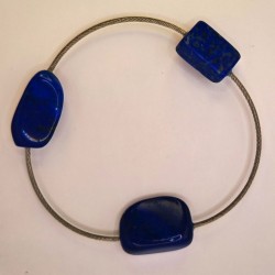 Unique handmade bracelet COBALT DEEP VISION, unique bracelet, handmade bracelet